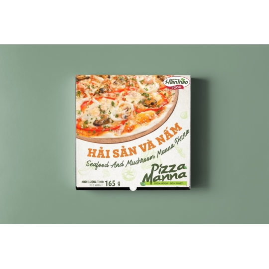 3D - Pizza Hải Sản & Nấm