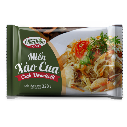 Miến Xào Cua